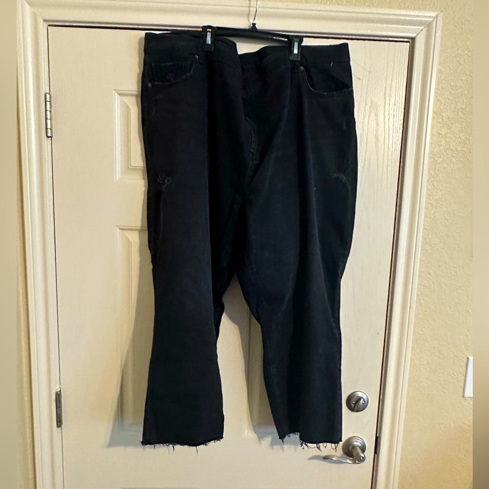 Old Navy Black Mid Rise Boyfriend Jeans NWOT